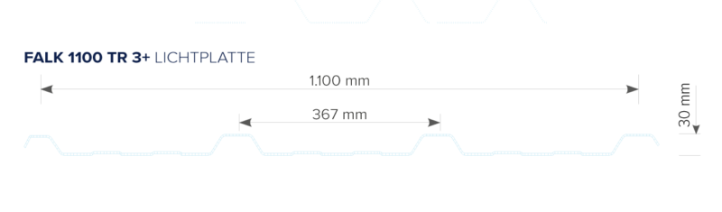 FALK Lichtplatte 1100 TR3+